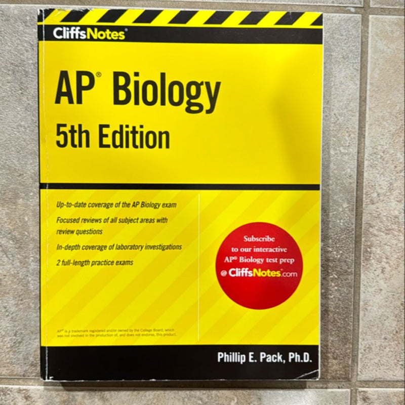 CliffsNotes AP Biology