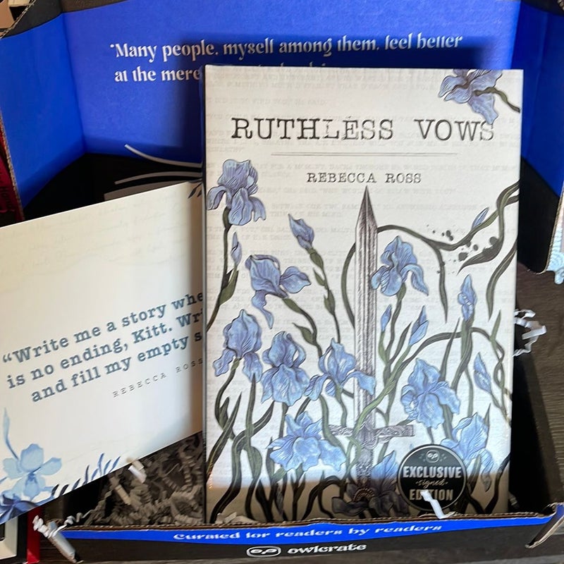 Ruthless Vows : Sealed Owlcrate Special Edition
