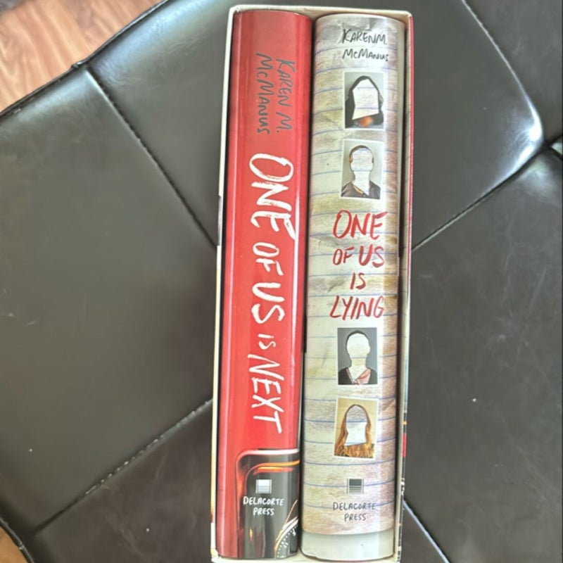 Karen M. Mcmanus 2-Book Box Set: One of Us Is Lying and One of Us Is Next