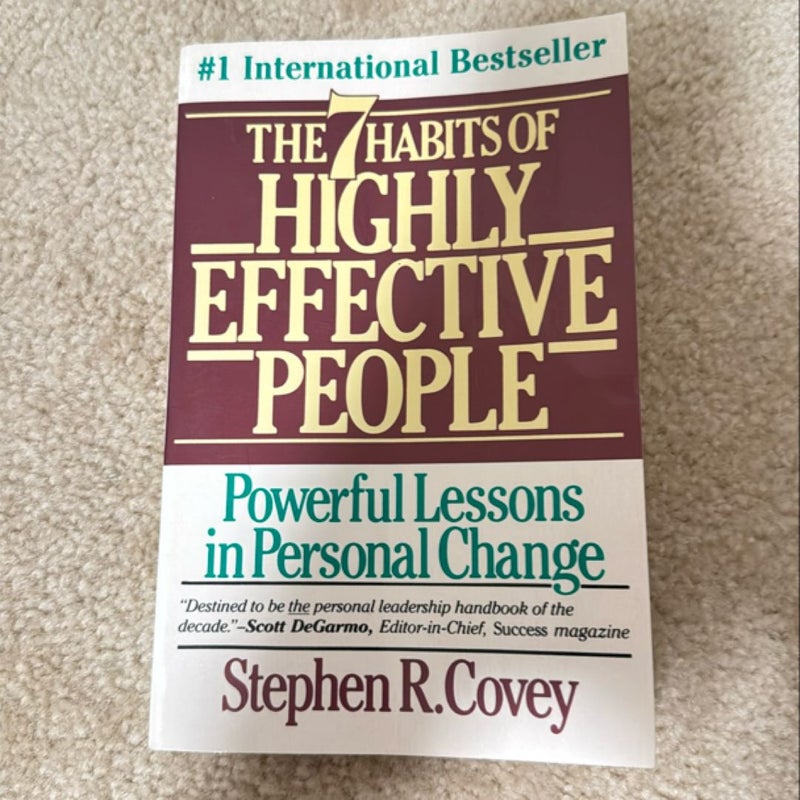 The Seven Habits of Highly Effective People