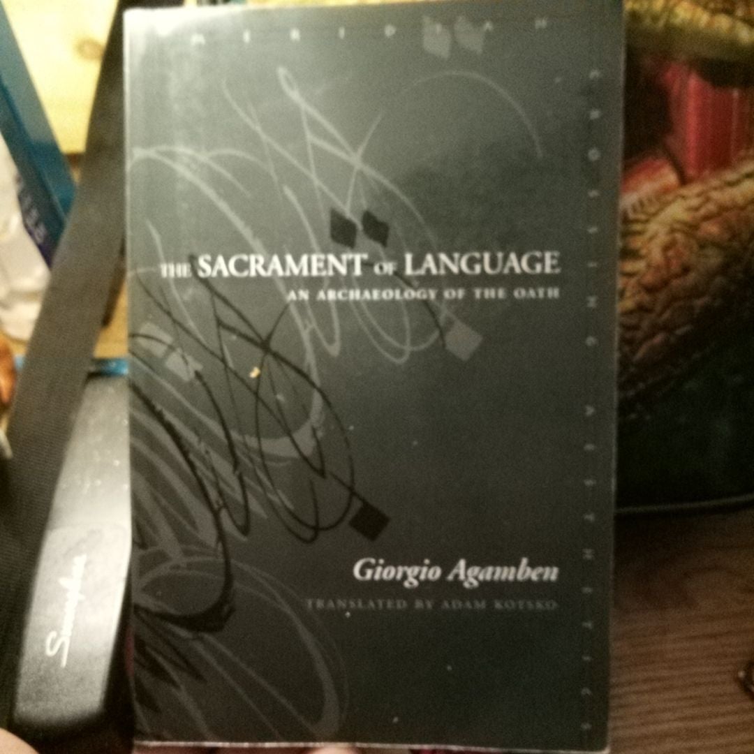 The Sacrament of Language