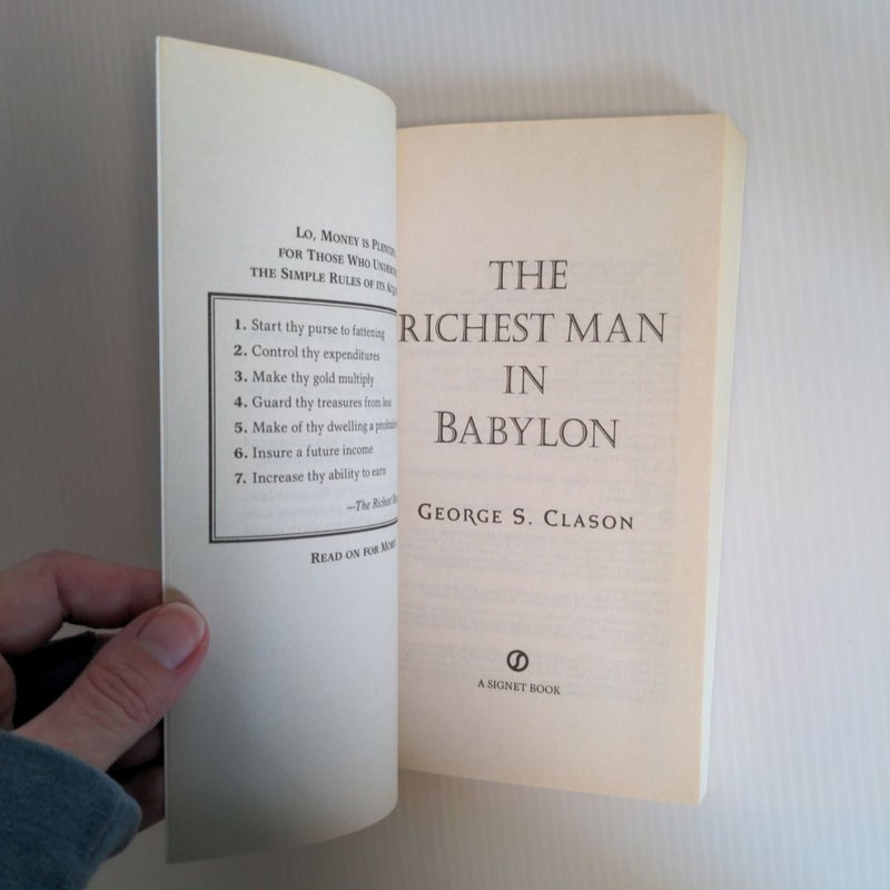 The Richest Man in Babylon *FIRST SIGNET PRINTING*