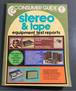 Consumer Guide Stereo & Tape Equipment Test Reports Magazine Fall 1974
