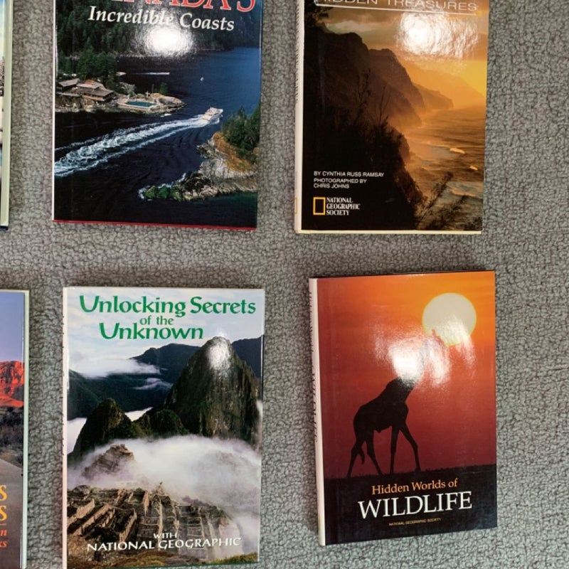 National Geographic Society Book Bundle (11 books)