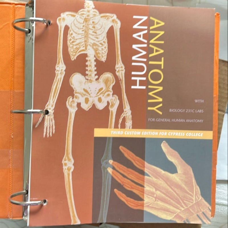 Human anatomy Third custom edition w/practice anatomy lab