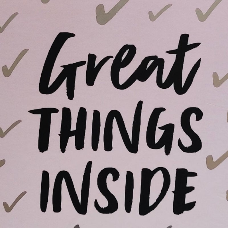 Great Things Inside: A Goal Tracker For Visionaries