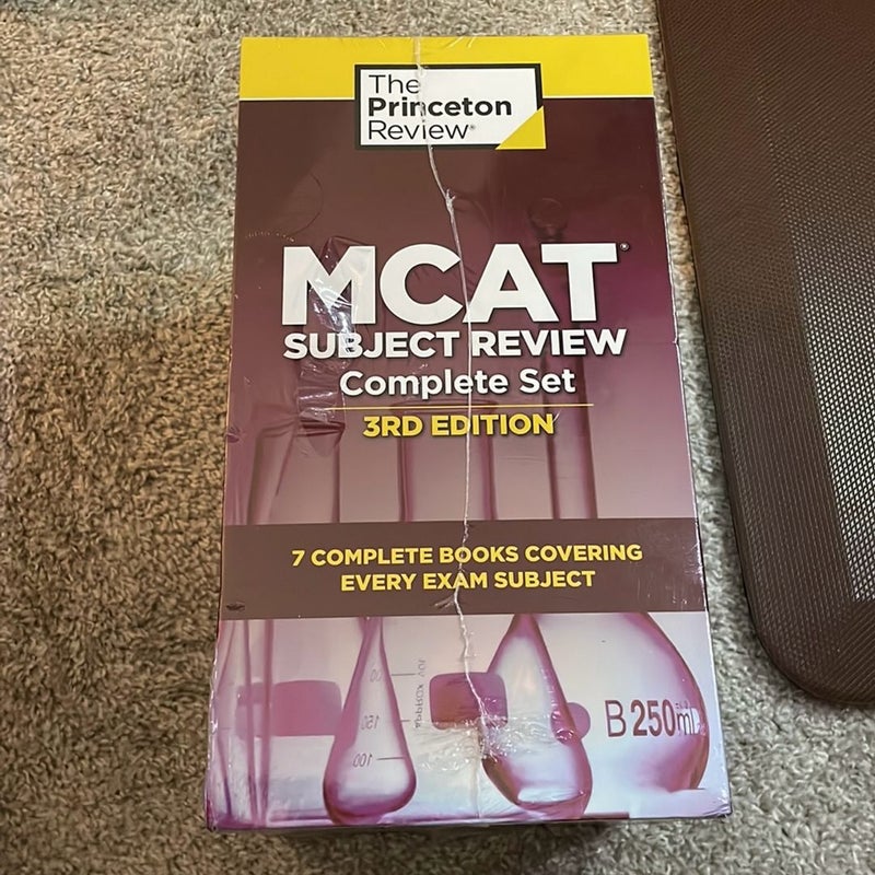 The Princeton Review MCAT Subject Review Complete Box Set, 3rd Edition