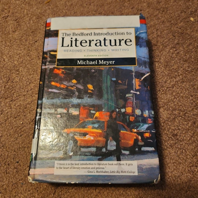 The Bedford Introduction to Literature 