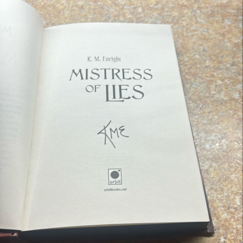 Mistress of Lie Illumicrate Edition