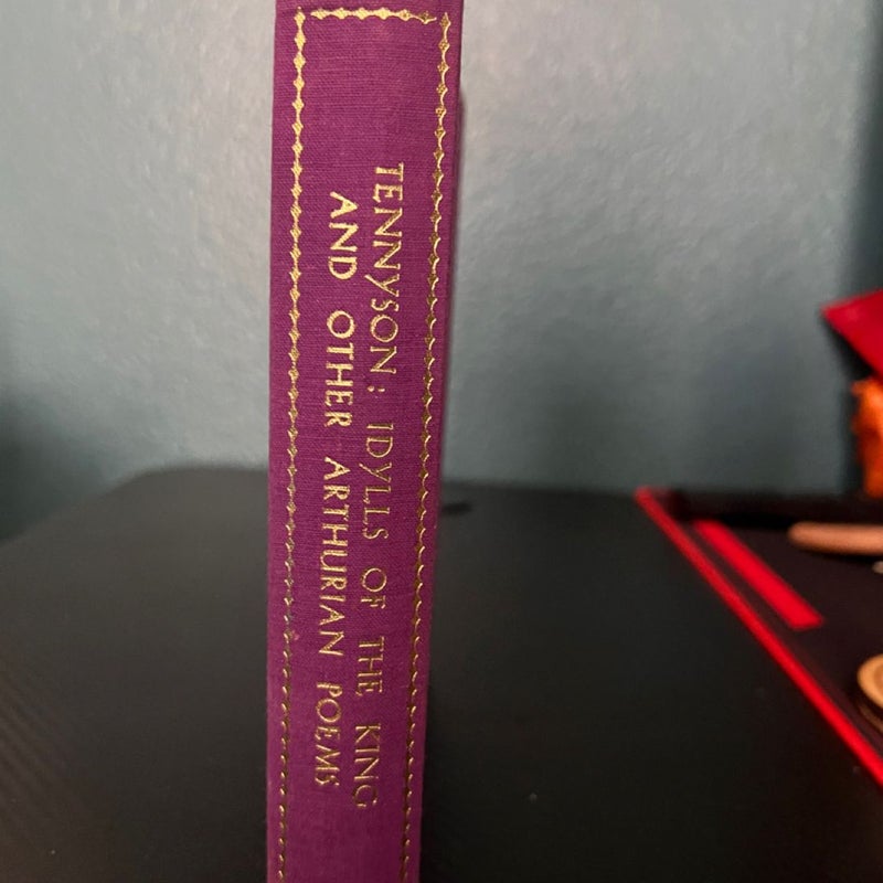 IDYLLS OF THE KING AND OTHER ARTHURIAN POEMS by Alfred Tennyson - 1968 IDYLLS OF THE KING AND OTHER ARTHURIAN POEMS