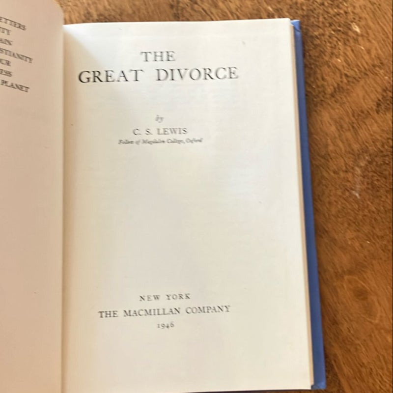 The Great Divorce (3rd Printing )