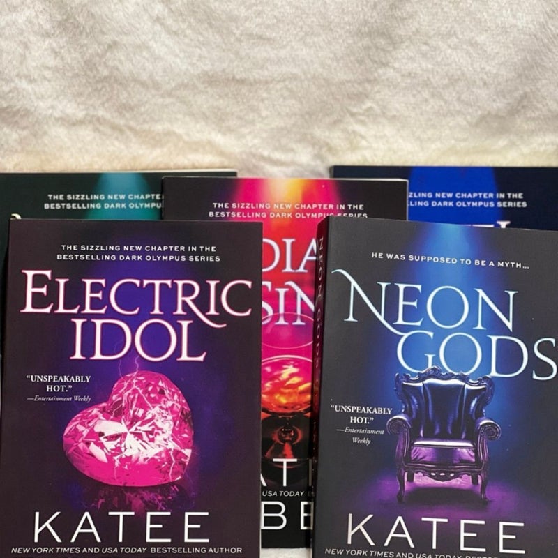 Neon Gods, Electric Idol, Wicked Beauty, Radiant Sin, Cruel Seduction