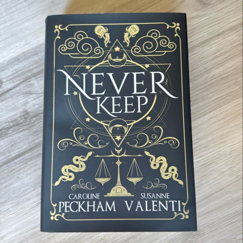 Never Keep (Book 1 in the Sins of the Zodiac Series)
