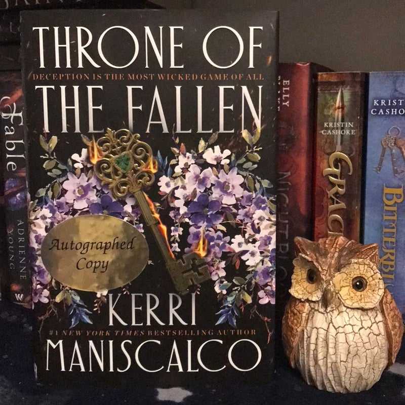 Throne of the Fallen SIGNED 
