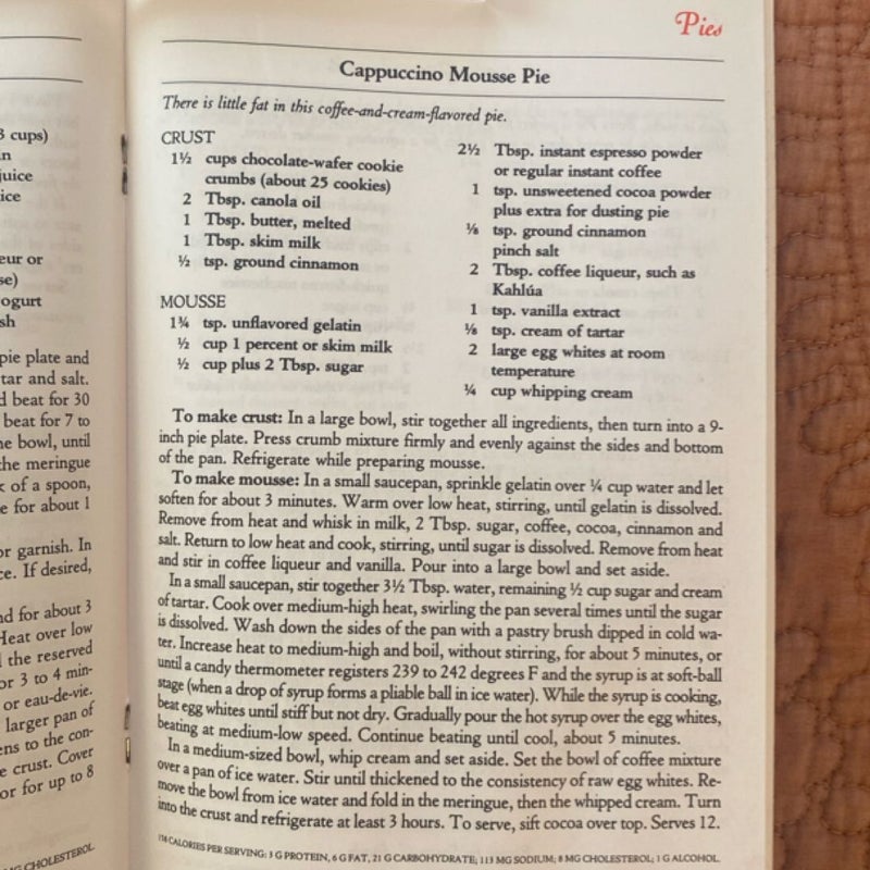 The Eating Well Dessert Cookbook