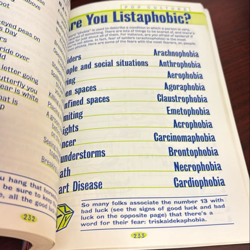 Scholastic Book of Lists