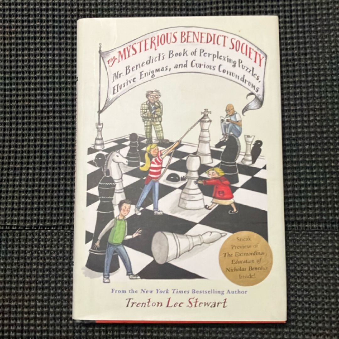 The Mysterious Benedict Society: Mr. Benedict's Book of Perplexing Puzzles, Elusive Enigmas, and Curious
