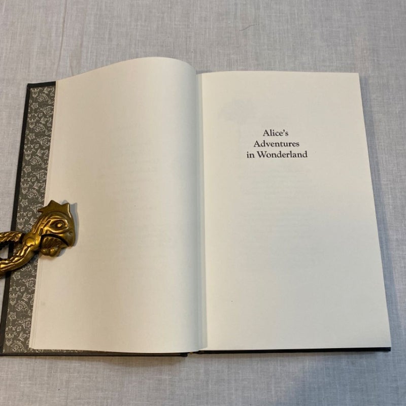 Alice's Adventures in Wonderland By Lewis Carroll -The Franklin Library - 1980