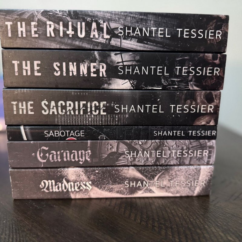 The Ritual, The Sinner, The Sacrifice, Sabotage, Carnage, Madness