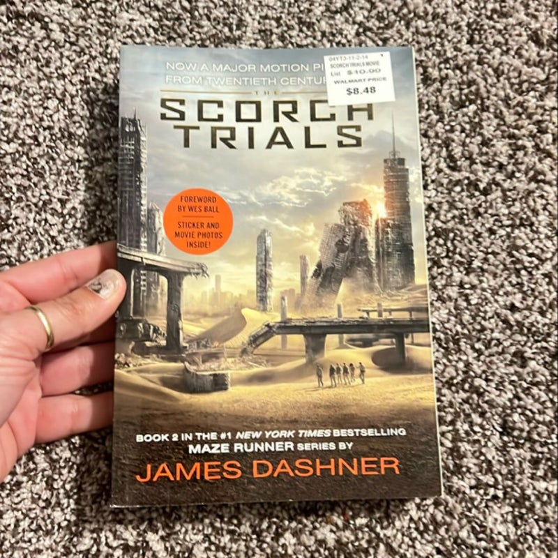 The Scorch Trials Movie Tie-In Edition (Maze Runner, Book Two)