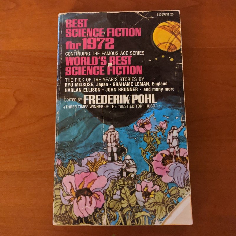 Best Science Fiction for 1972