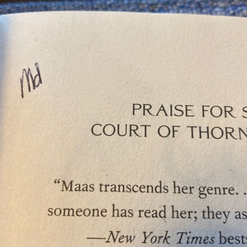 A Court of Thorns and Roses