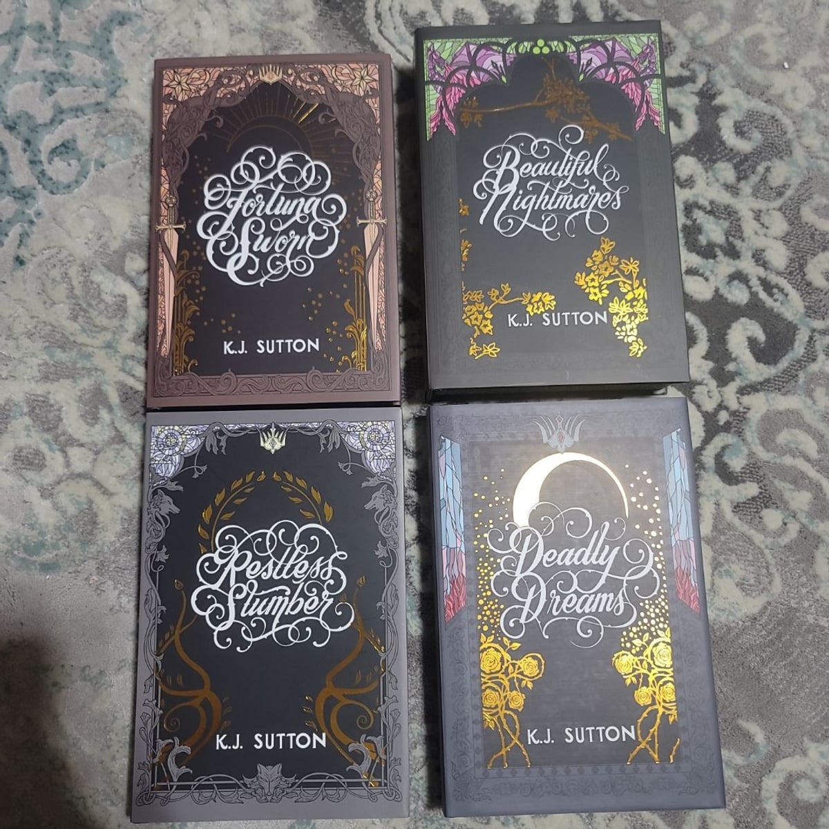 Fortuna Sworn Set (Books 1-4) by K.J. Sutton, Hardcover | Pangobooks