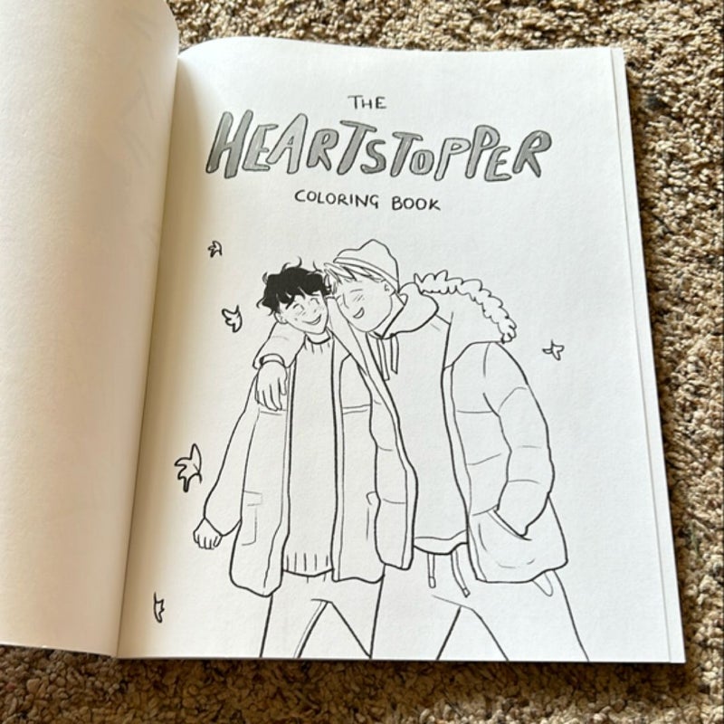 The Official Heartstopper Coloring Book