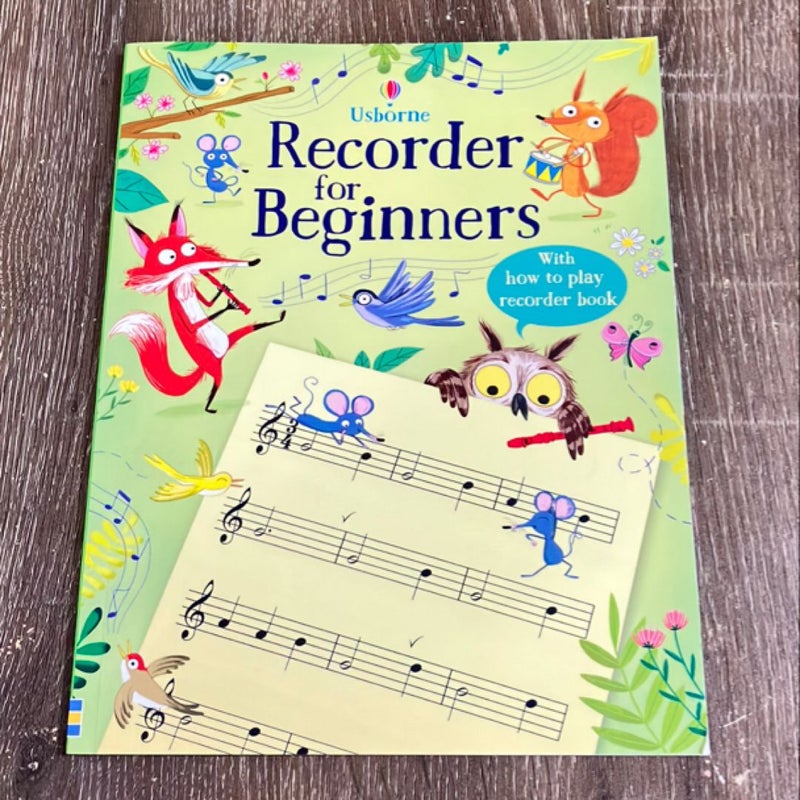 Usborne Recorder for Beginners