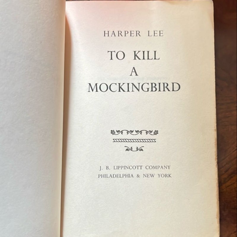 To Kill A Mockingbird (First Edition)