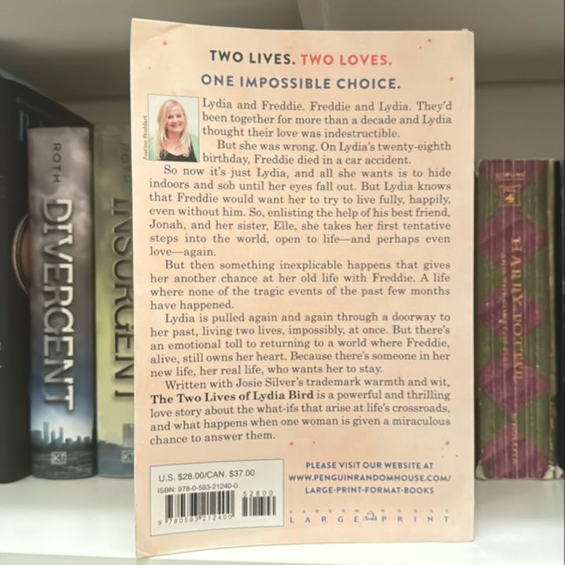 The Two Lives of Lydia Bird (large print)