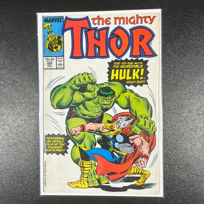 The Mighty Thor # 385 Nov 1987 Marvel Comics 