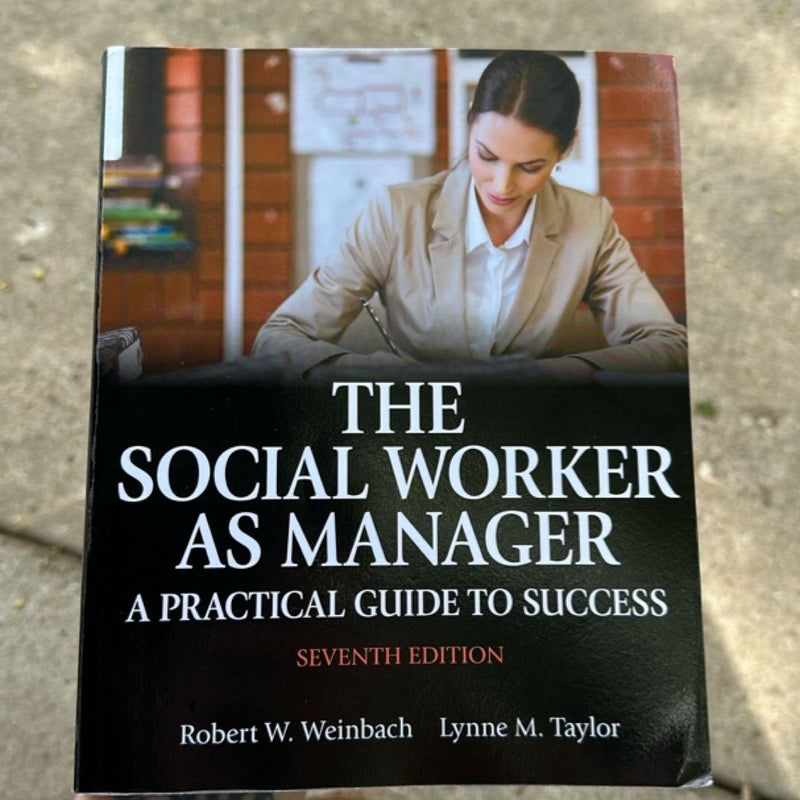 The Social Worker As Manager