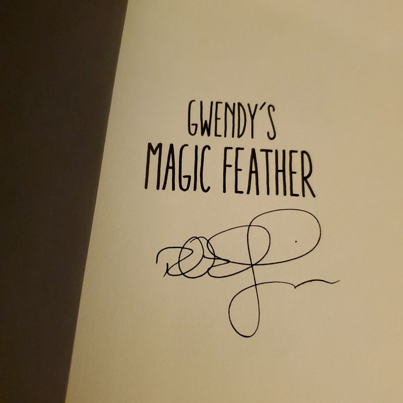 Gwendy's Magic Feather Autographed By Richard Chizmar