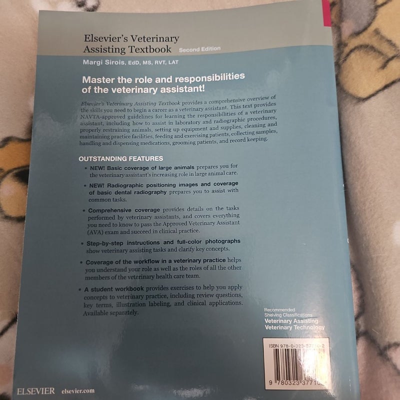 Workbook for Elsevier's Veterinary Assisting Textbook