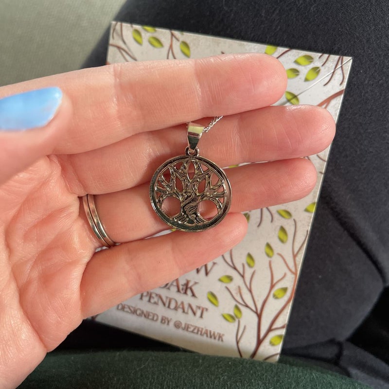Snow Oak Pendant