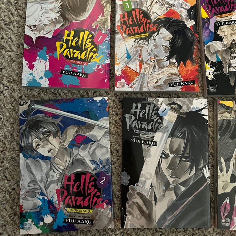 1-10 hells paradise manga