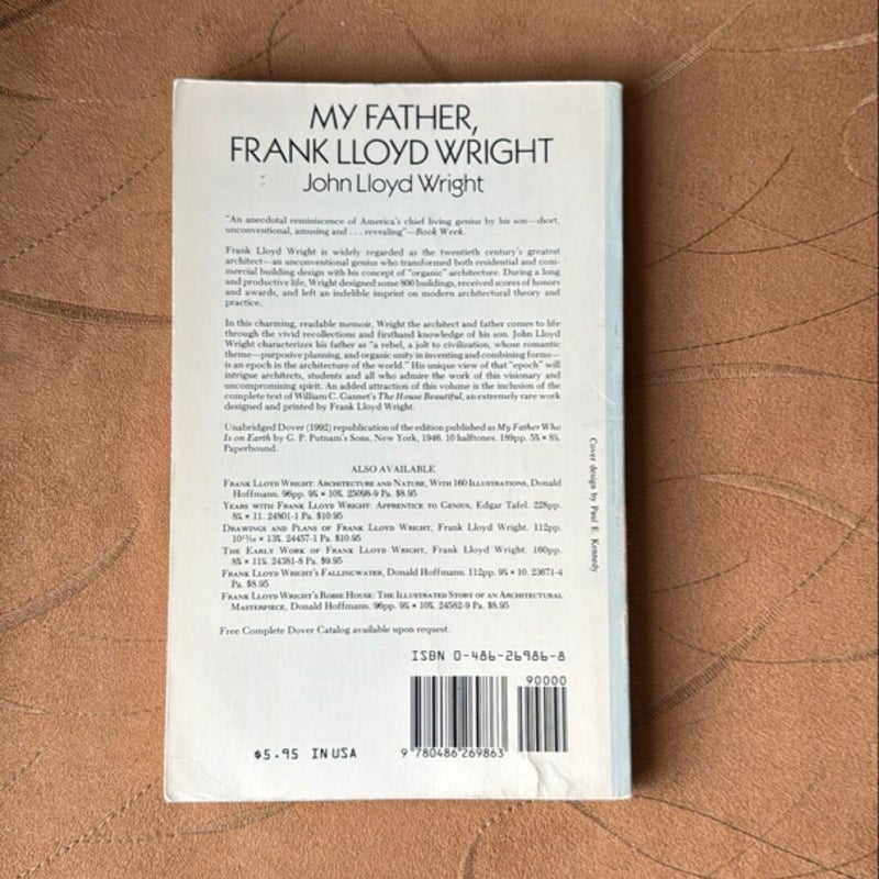 My Father, Frank Lloyd Wright