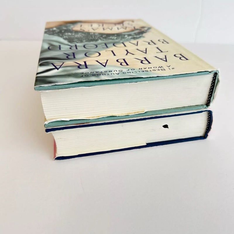Barbara Taylor Bradford Book Bundle, 2 Books, Harte Family Saga