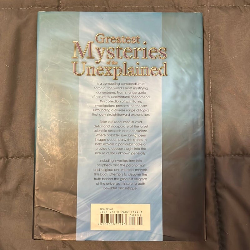 Greatest Mysteries of the Unexplained 