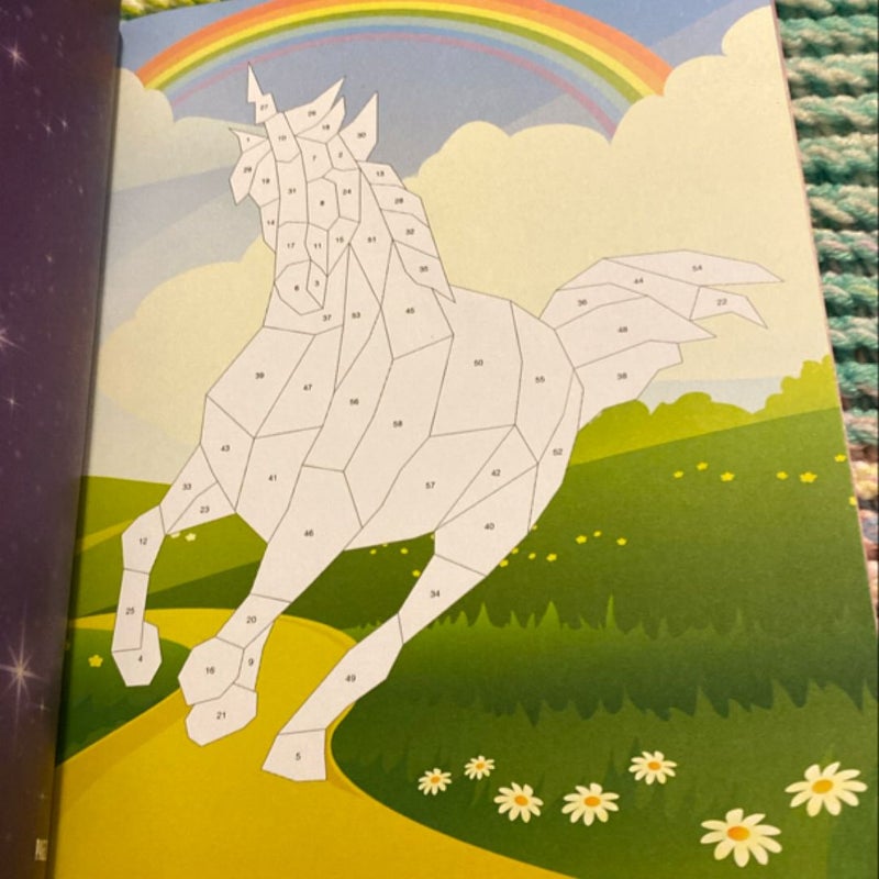 Sticker Mosaics Jr. : Sparkly Unicorns