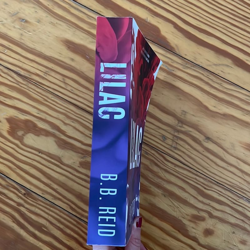 Lilac + bookmark (signed by author) by B. B. Reid,
