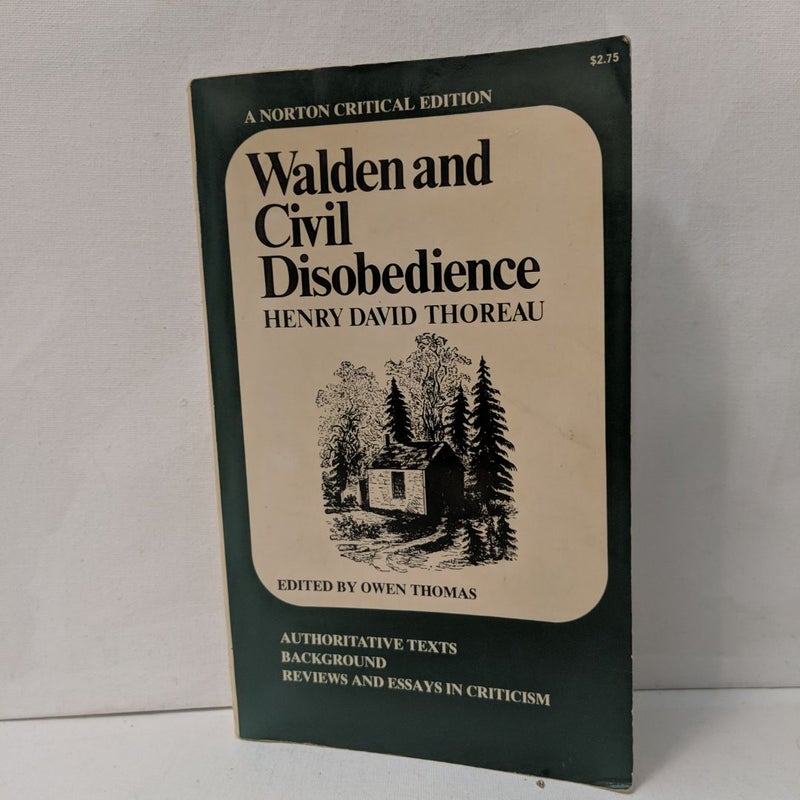 Walden and Civil Disobedience