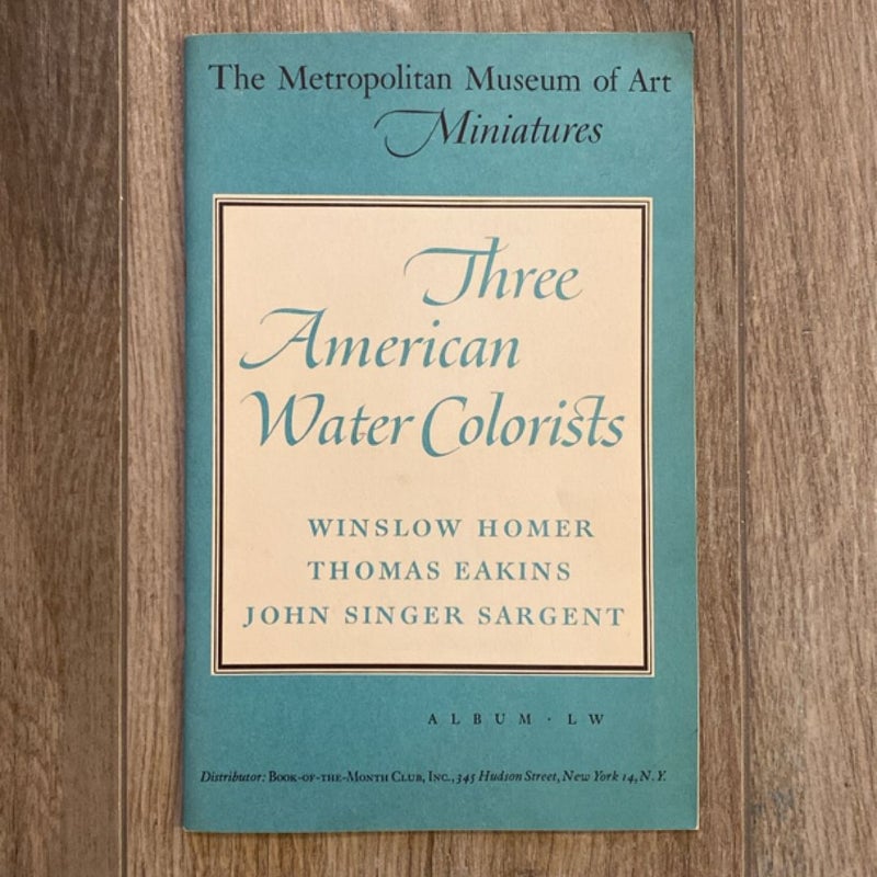 Vintage 1949-1951 The Metropolitan Museum of Art Miniatures Album Books