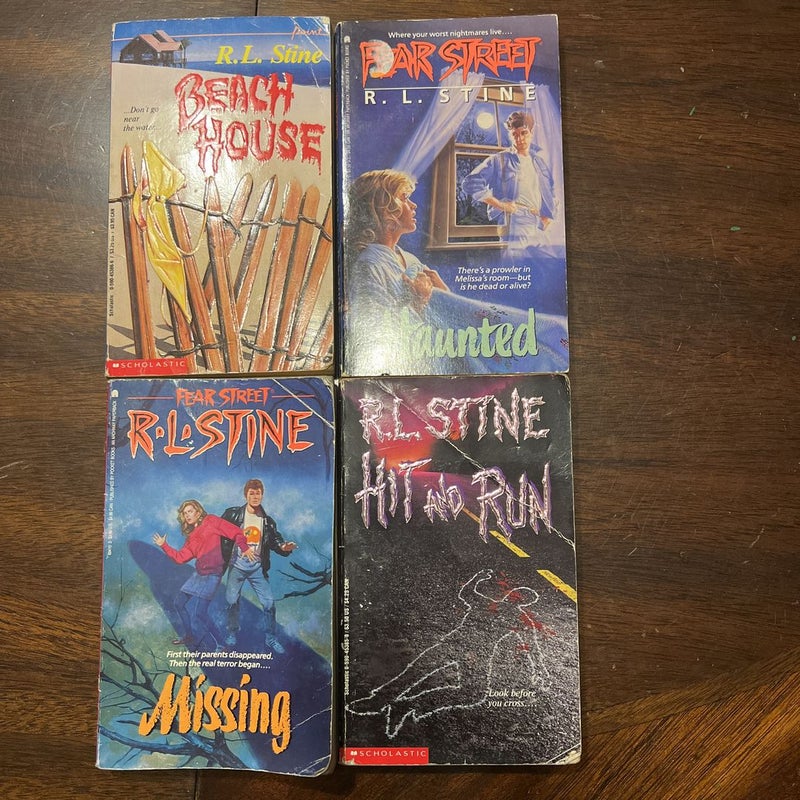 R.L. Stine Fear Street Books Lot