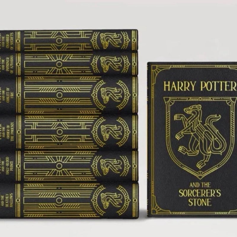 Complete Harry Potter Hardcover Series-Hufflepuff 