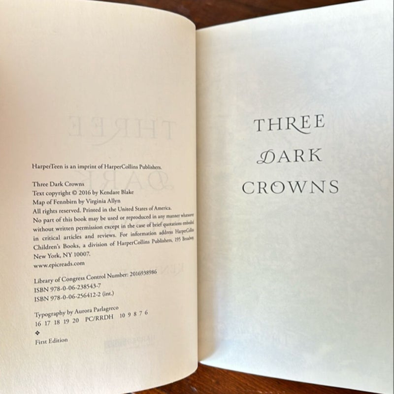 Three Dark Crowns