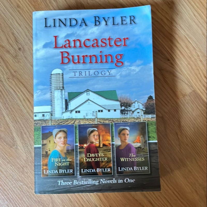 Lancaster Burning Trilogy