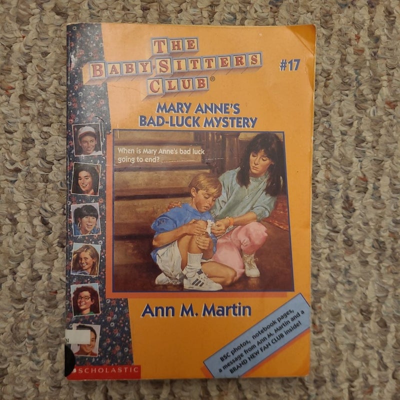 Mary Anne's Bad Luck Mystery
