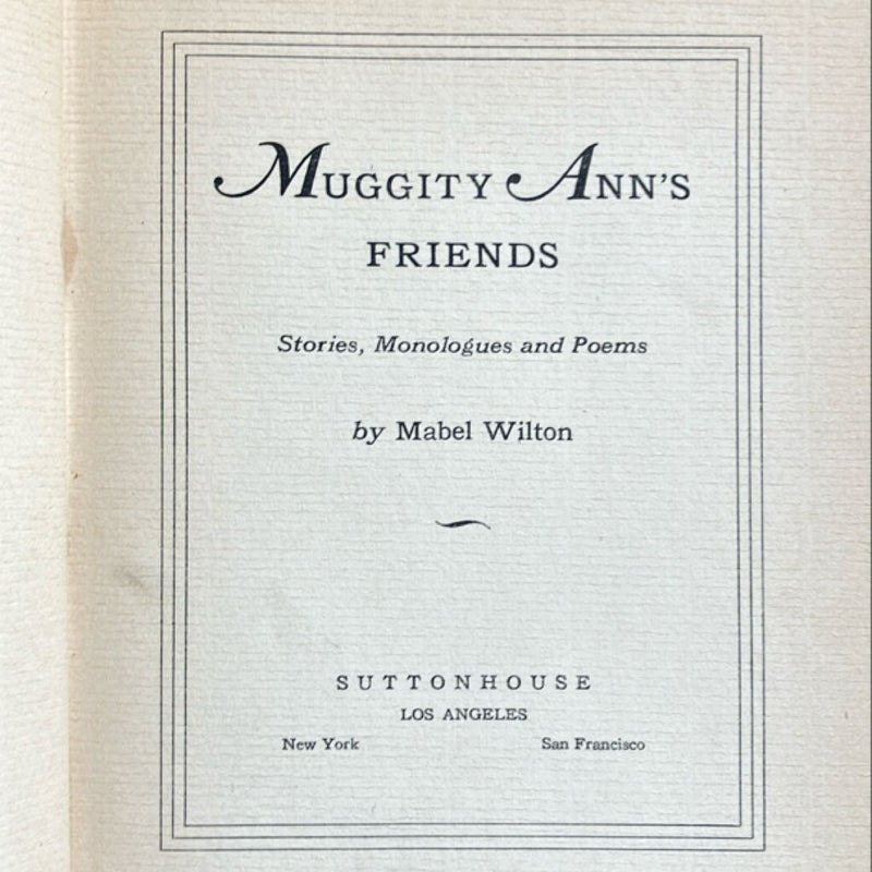 Muggity Ann’s Friends